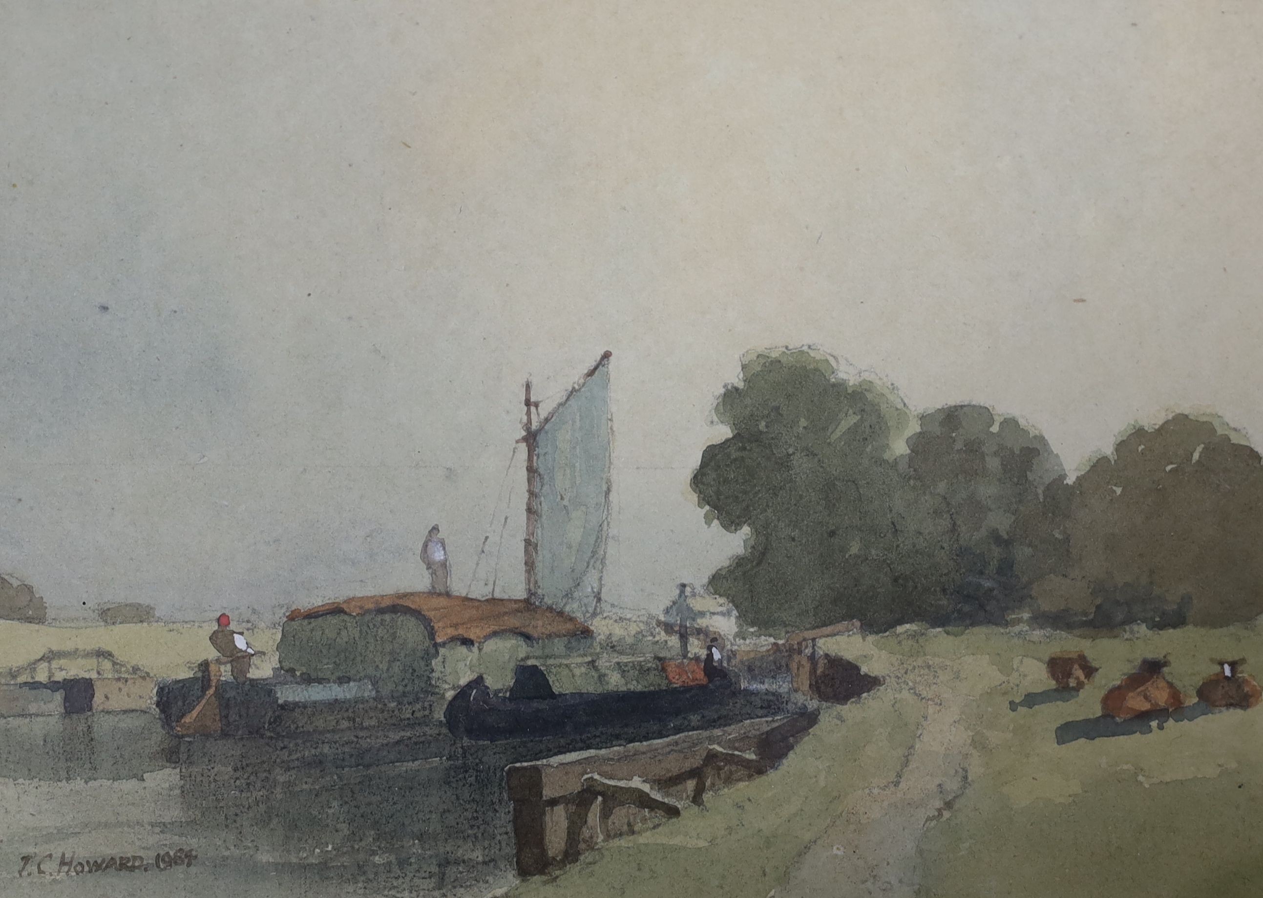 James Campbell Howard (1906-1988) , seven assorted watercolours, including 